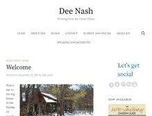 Tablet Screenshot of deenash.com
